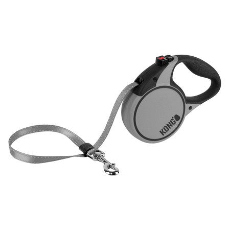 KONG Retractable Leash Terrain Grey