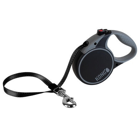 KONG Retractable Leash Terrain Black