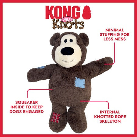 Wild Knots Bear Jumbo, Assorted Colors