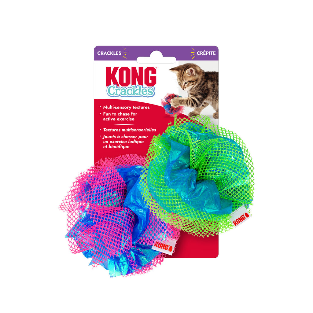 Crackles Fluff Balls 2-Pack, Assorted Colors